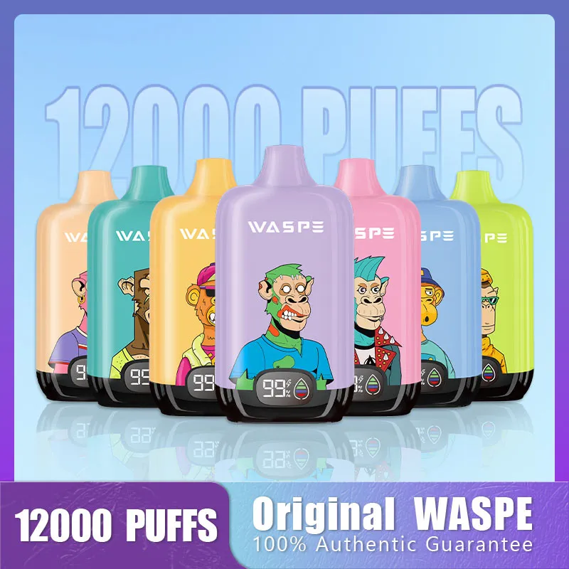 WASPE 12000 PUFFS Dijital Kutu WASPE 12000 PUFFS Digital Box