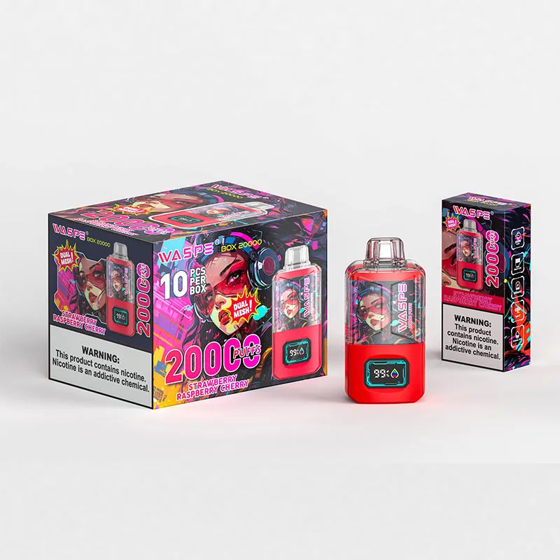 WASPE 20000 PUFFS Dual Mesh Box WASPE 20000 PUFFS Dual Mesh Box