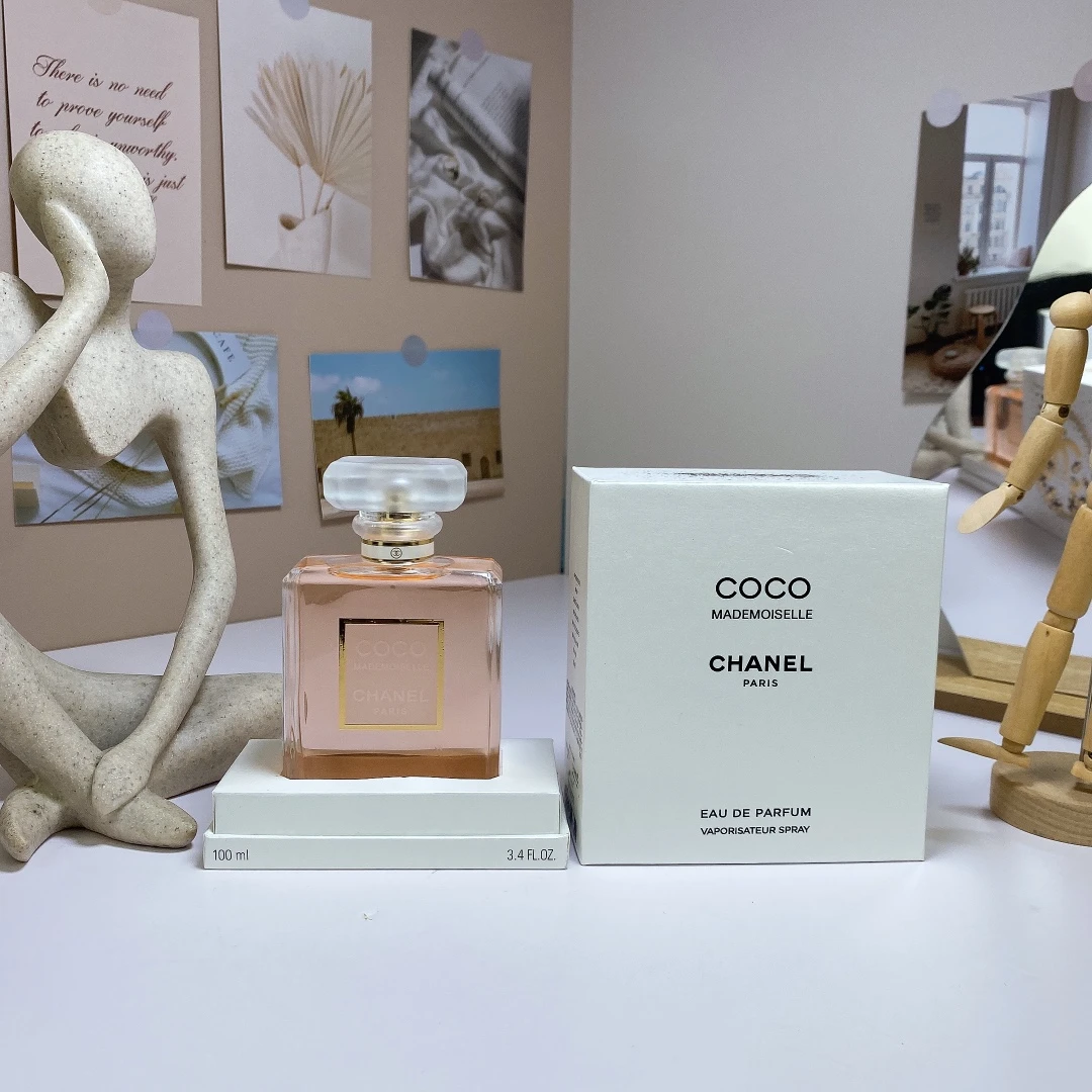 Chanel Wooden Box Gift Box Coco Chanel Fragrance 100ml