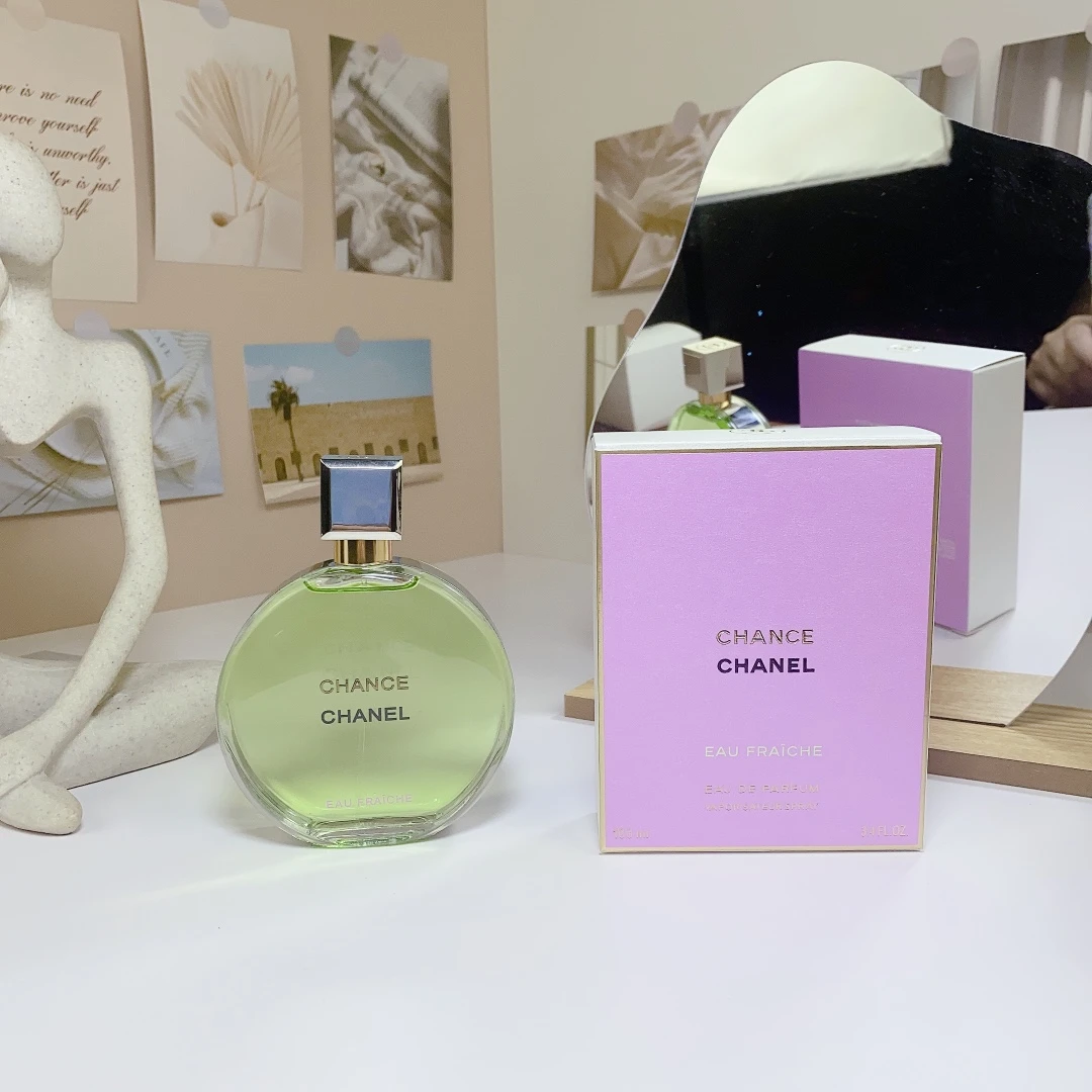 Chanel 23rd Edition Iron Lid Green Meets Strong Fragrance 100ml
