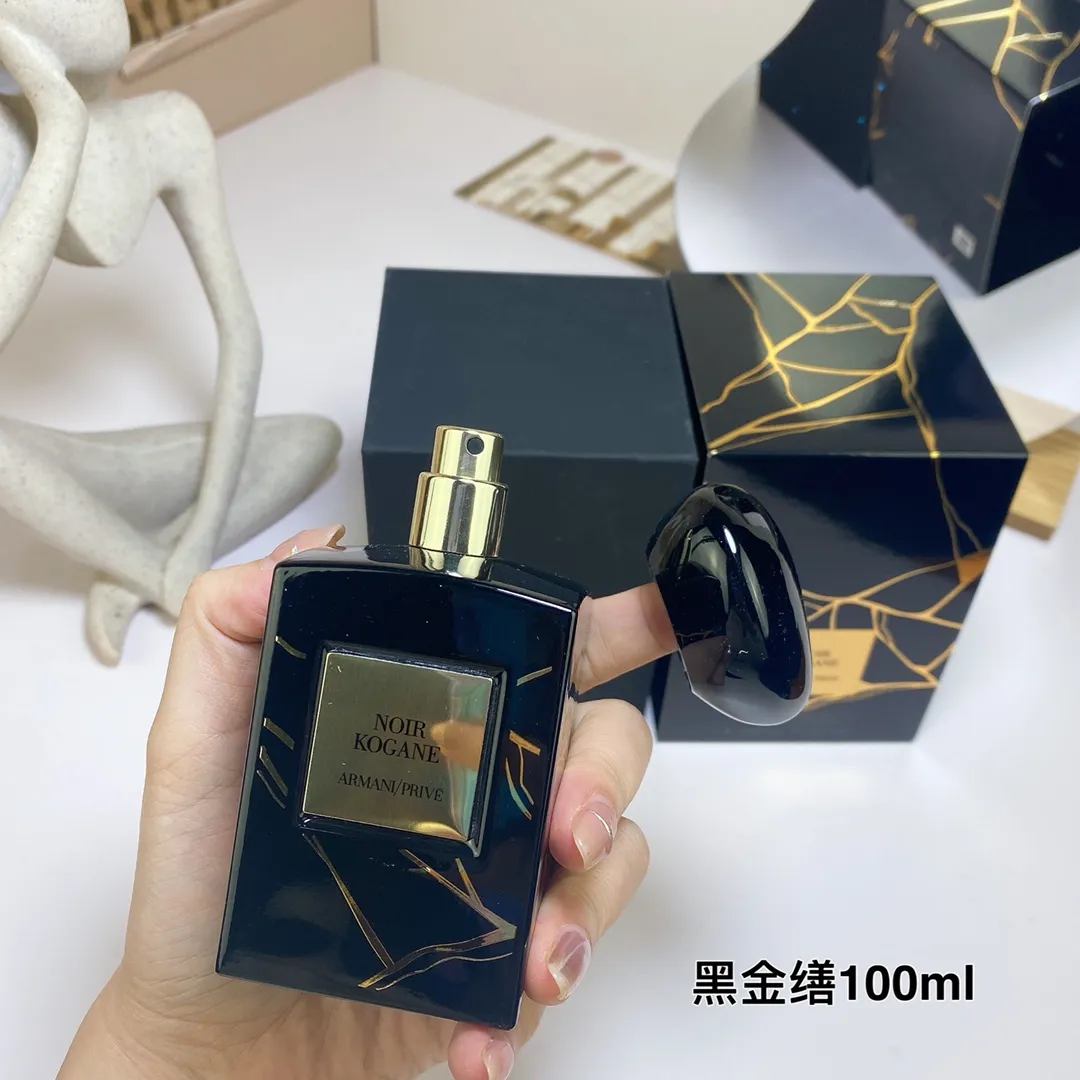 Armani Haute Couture Private Collection Noble Fragrance Black Gold Embellishment 100ml Tobacco Leather Blend Armani Haute Couture Private Collection Noble Fragrance Black Gold Embellishment 100ml Tobacco Leather Blend
