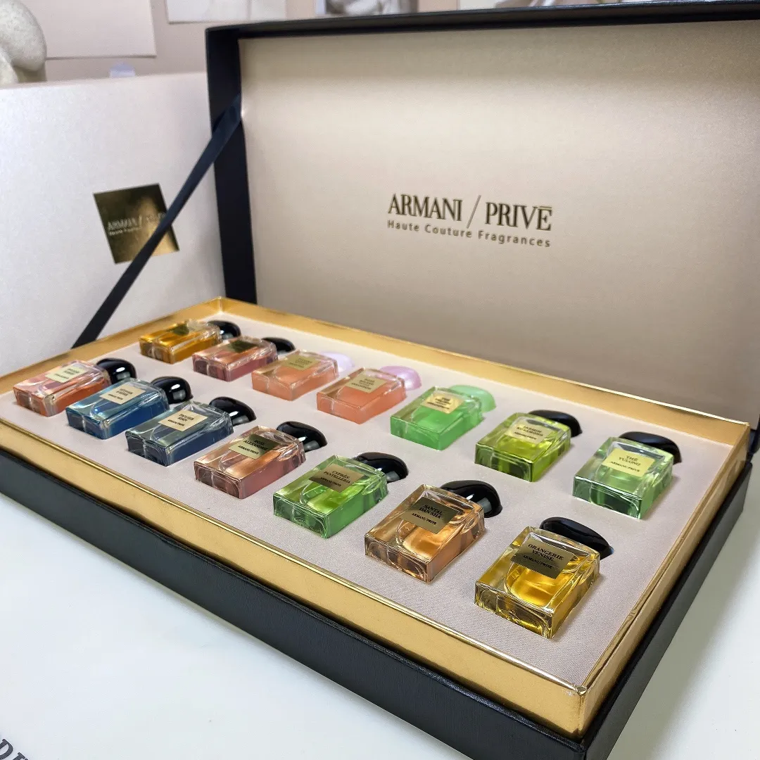 Q Version Armani High-end Private Fragrance Collection With 14 Nozzles Q Version Armani High-end Private Fragrance Collection With 14 Nozzles