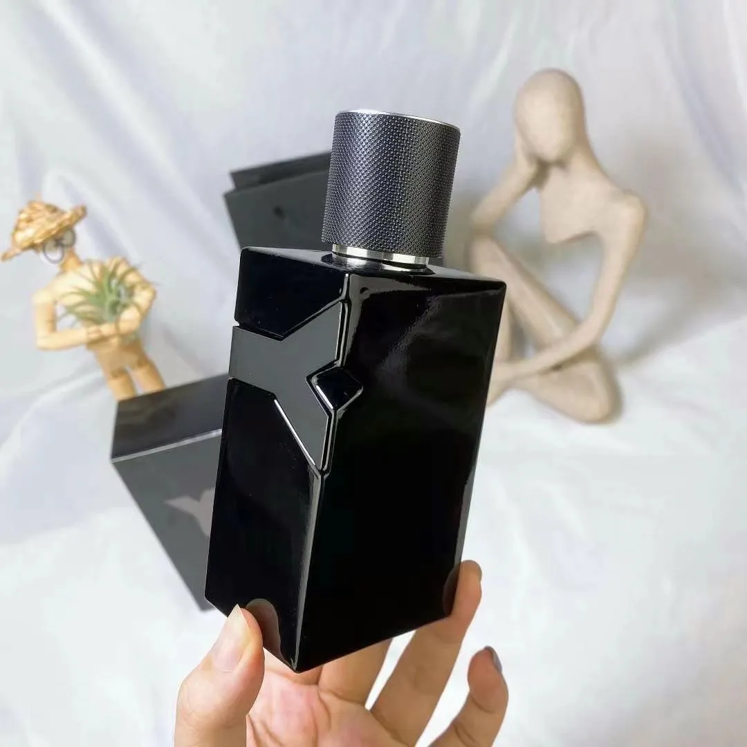 Saint Laurent Y Men's Pioneer Men's Black Bottle essence 100ml Saint Laurent Y Men's Pioneer Men's Black Bottle essence 100ml