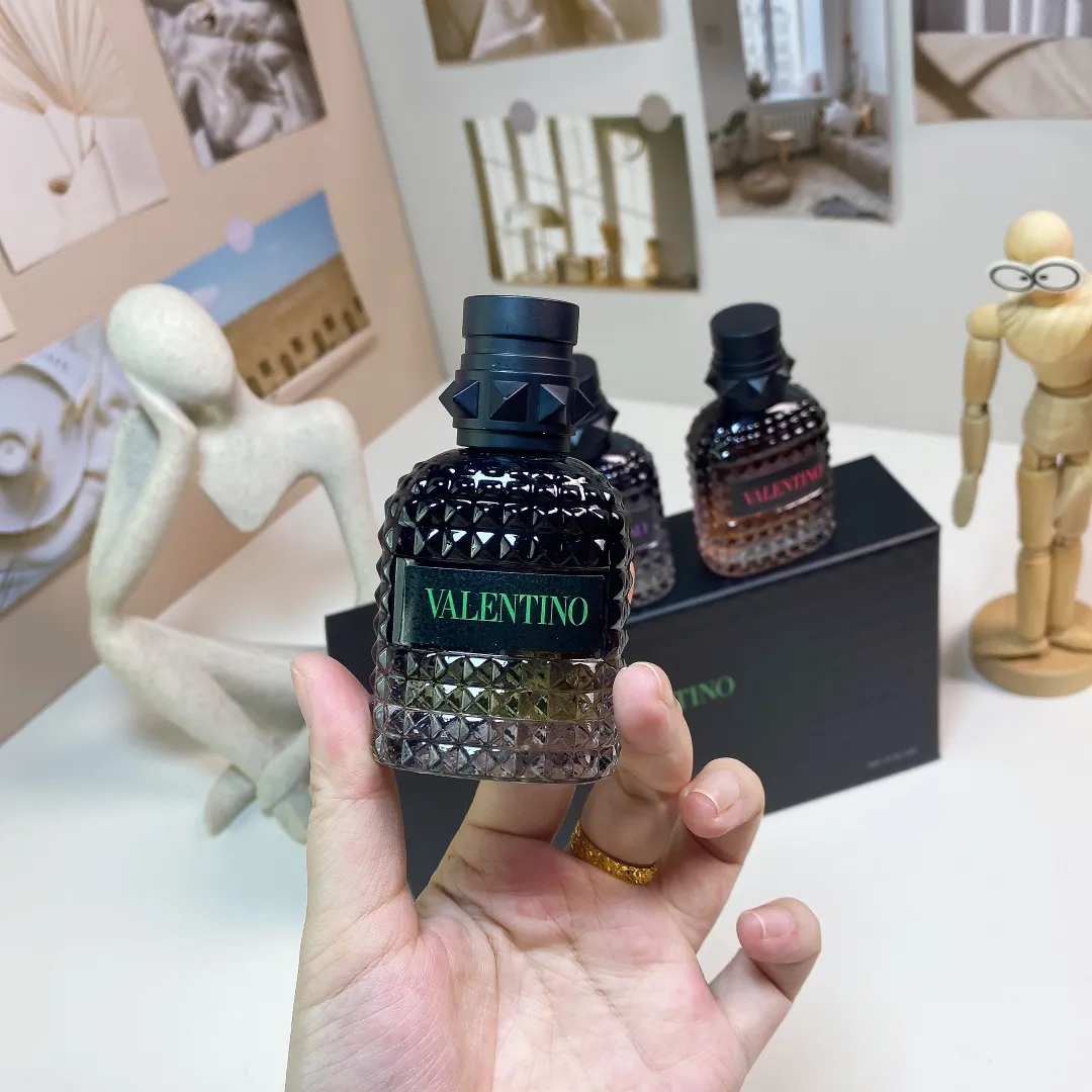 Valentino Black Box Sample Set Of Three, With Nozzle Valentino Black Box Sample Set Of Three, With Nozzle