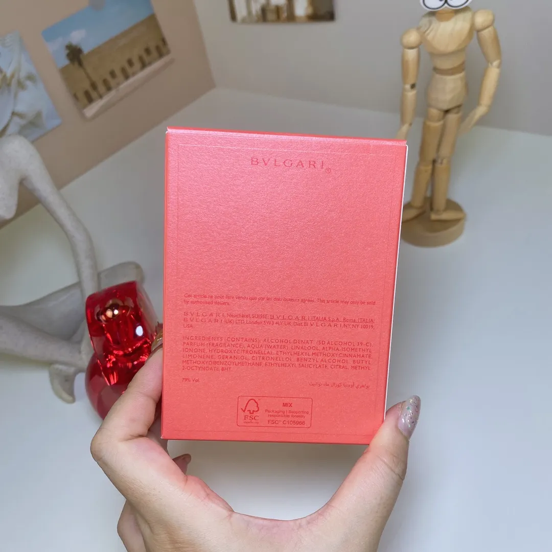 Bulgari New 2024 Crystal Red Crystal Women's Perfume 100ml Bulgari New 2024 Crystal Red Crystal Women's Perfume 100ml