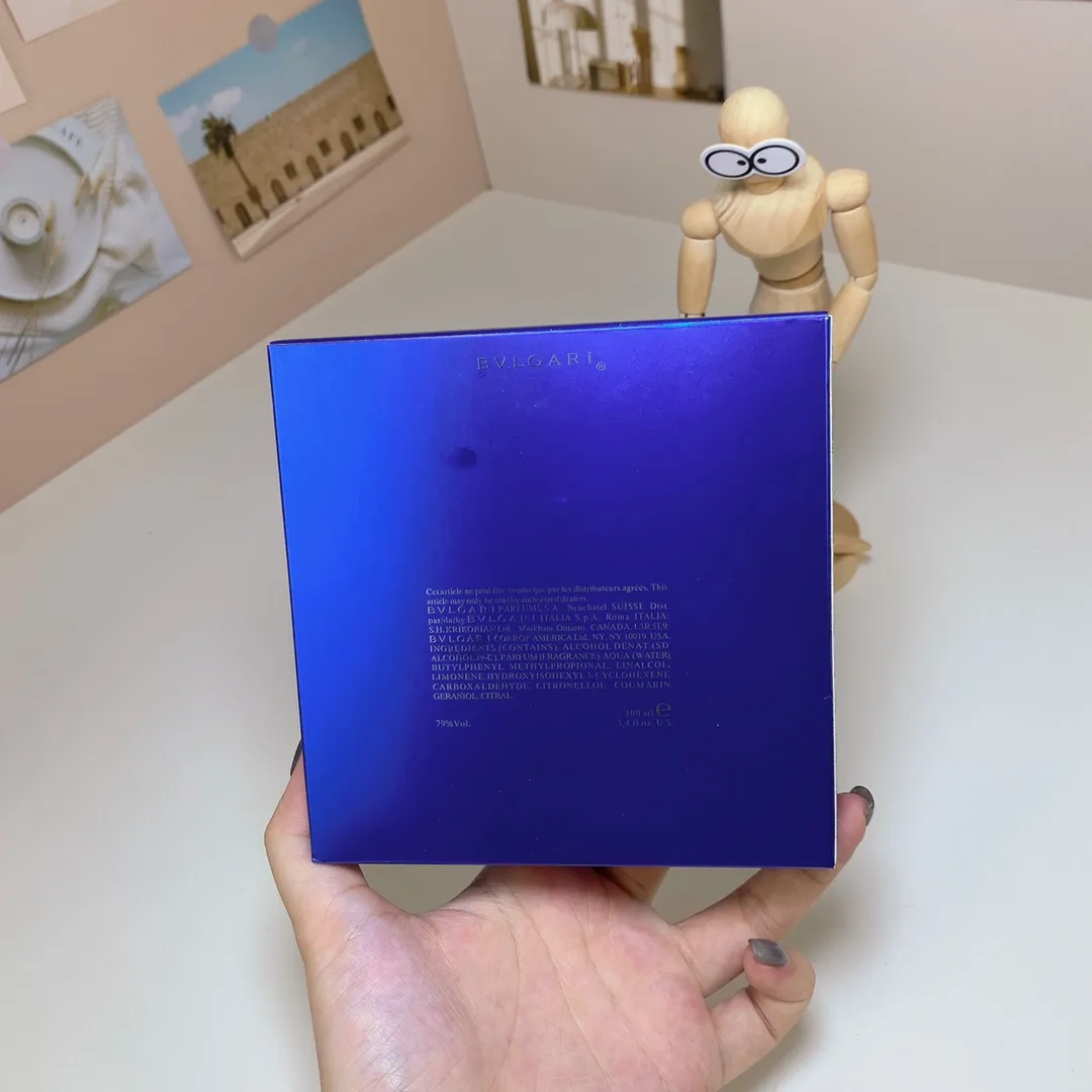 Bulgari POUR HOMME Sapphire Blue Tea Royal Blue Men's perfume 100ml Bulgari POUR HOMME Sapphire Blue Tea Royal Blue Men's perfume 100ml