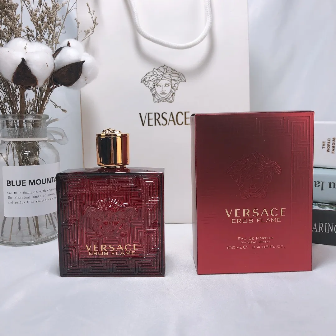 Versace Red Eros Eros Love God Water Men's Eau De Toilette New Red Bottle 100m Versace Red Eros Eros Love God Water Men's Eau De Toilette New Red Bottle 100m