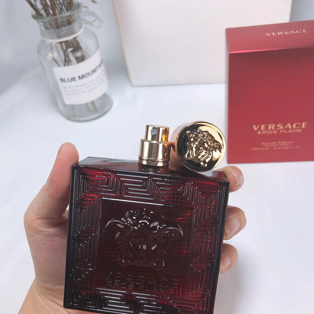 Versace Red Eros Eros Love God Water Men's Eau De Toilette New Red Bottle 100m Versace Red Eros Eros Love God Water Men's Eau De Toilette New Red Bottle 100m