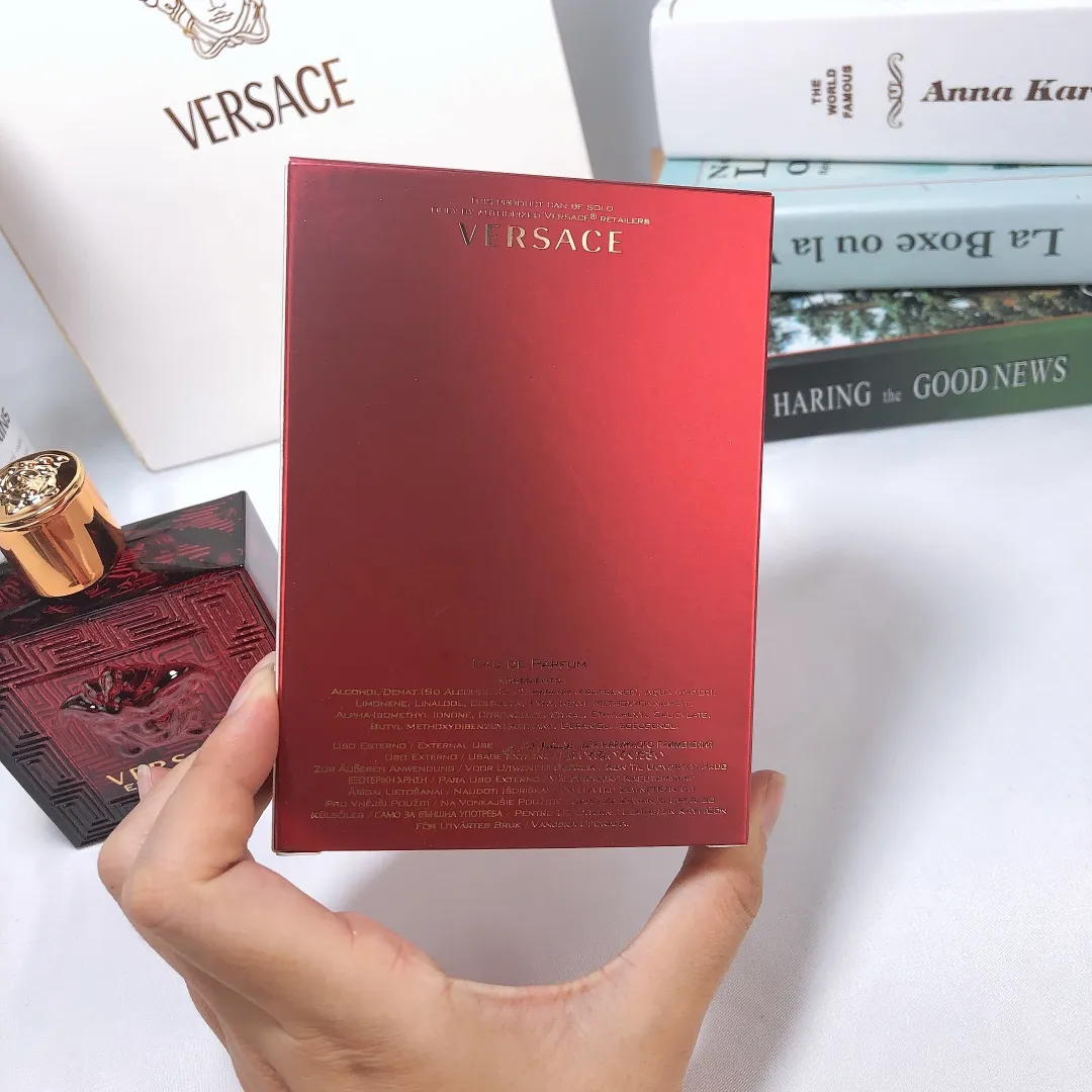 Versace Red Eros Eros Love God Water Men's Eau De Toilette New Red Bottle 100m Versace Red Eros Eros Love God Water Men's Eau De Toilette New Red Bottle 100m