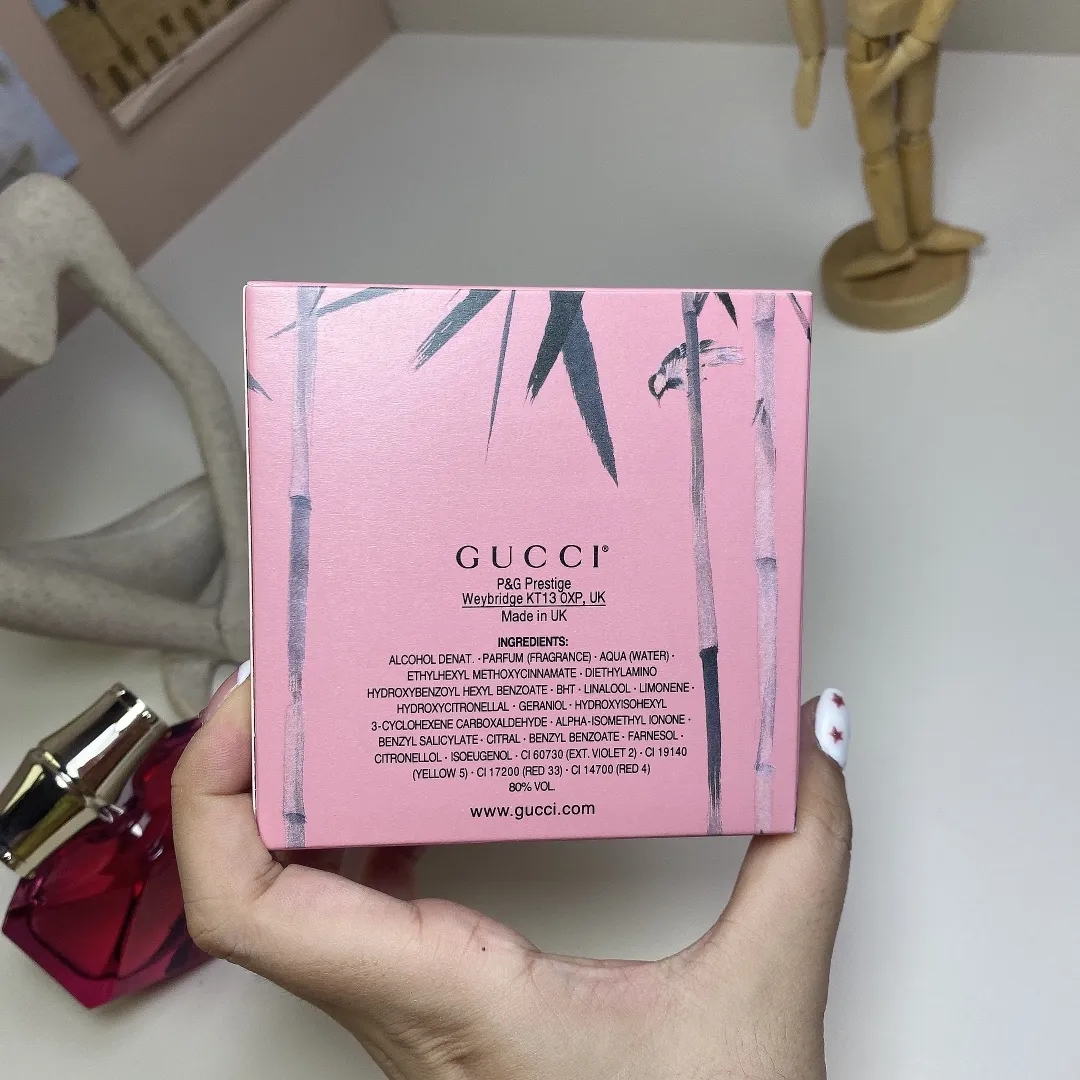Gucci Bamboo Charm Limited Edition Red Bottle 75ml Gucci Bamboo Charm Limited Edition Red Bottle 75ml