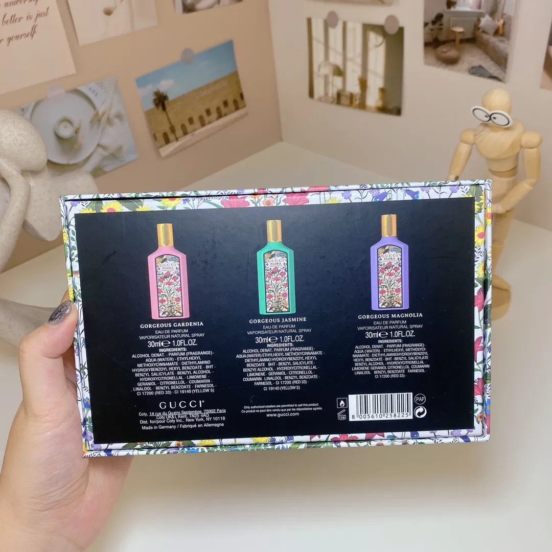 Gucci Dreamy Three Piece Set 30mlx พร้อมหัวฉีด Gucci Dreamy Three Piece Set 30mlx, With Nozzle