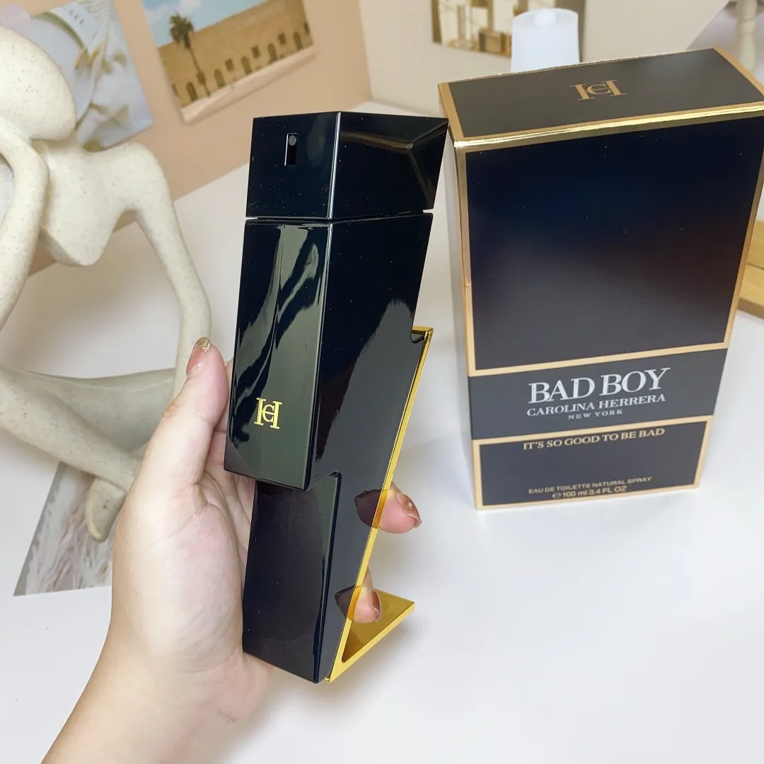 Carolina Herrera Black Bad Boys CH Bad B0y Men's perfume 100ml Carolina Herrera Black Bad Boys CH Bad B0y Men's perfume 100ml
