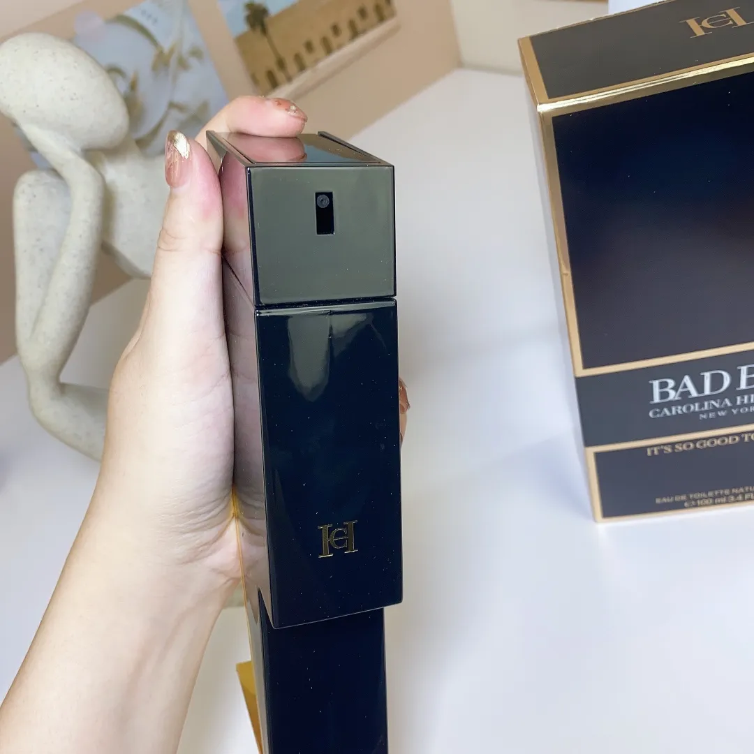 Carolina Herrera Black Bad Boys CH Bad B0y Men's perfume 100ml Carolina Herrera Black Bad Boys CH Bad B0y Men's perfume 100ml