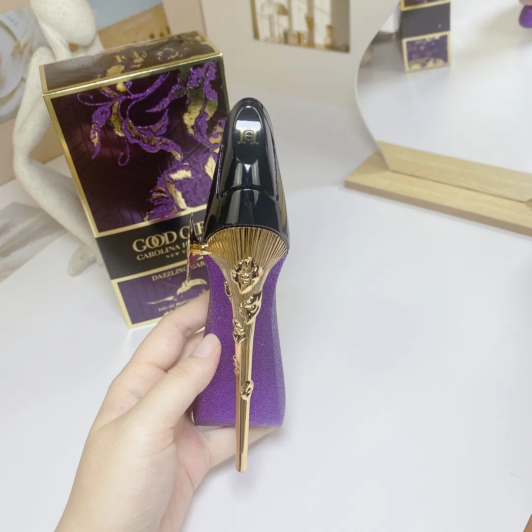Carolina Untroubled Queen Purple Gold High Heels 85ml Women's perfume Carolina Untroubled Queen Purple Gold High Heels 85ml Women's perfume