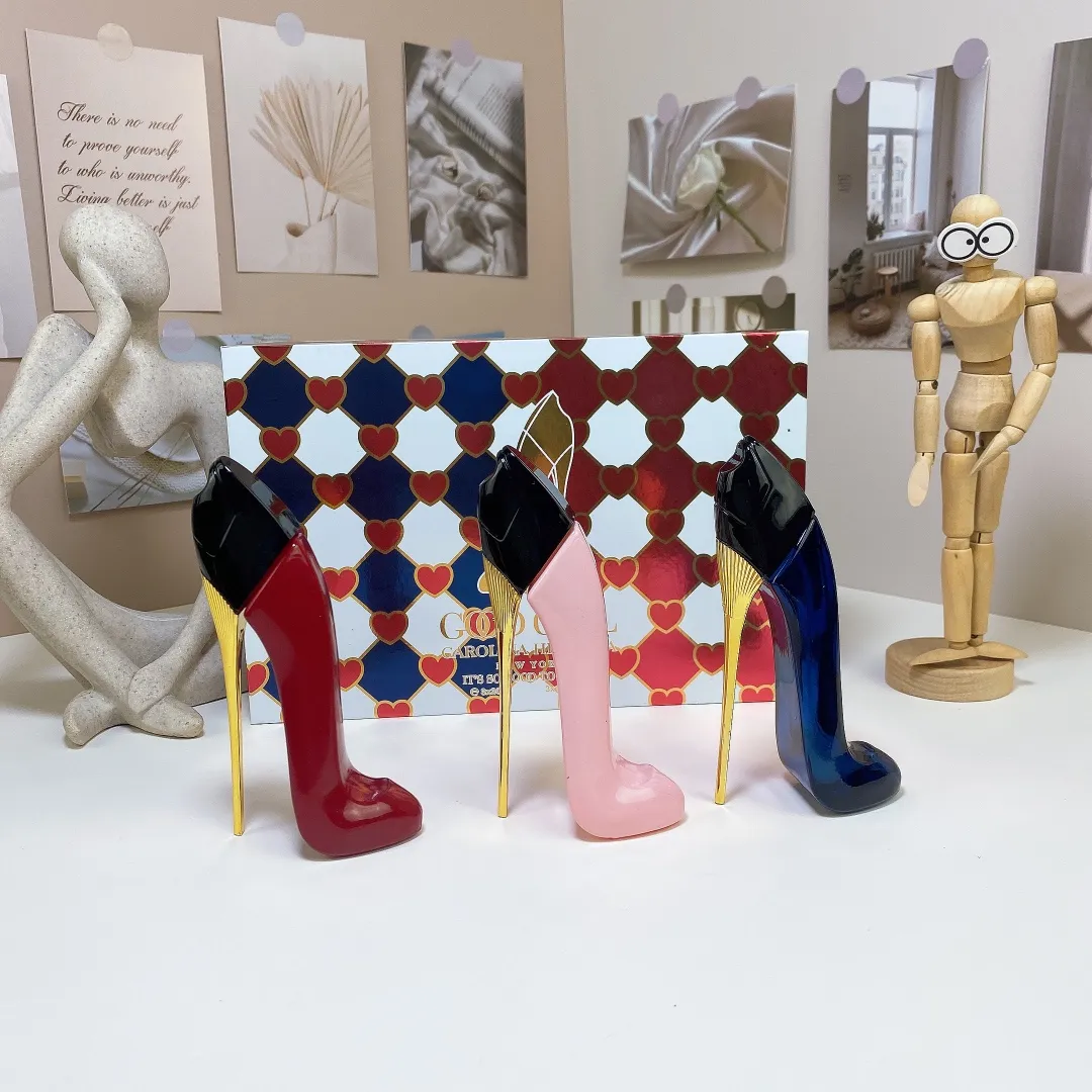Carolina Herrera Carolina Helera CH Good Girl High Heel Shoes Chinese Three Piece Set perfume 30mIx3 Carolina Herrera Carolina Helera CH Good Girl High Heel Shoes Chinese Three Piece Set perfume 30mIx3