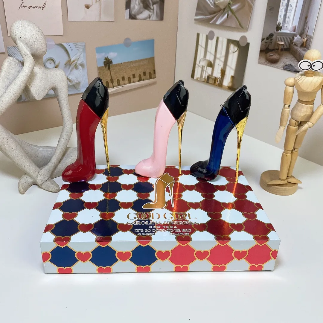 Carolina Herrera Carolina Helera CH Good Girl High Heel Shoes Chinese Three Piece Set perfume 30mIx3 Carolina Herrera Carolina Helera CH Good Girl High Heel Shoes Chinese Three Piece Set perfume 30mIx3