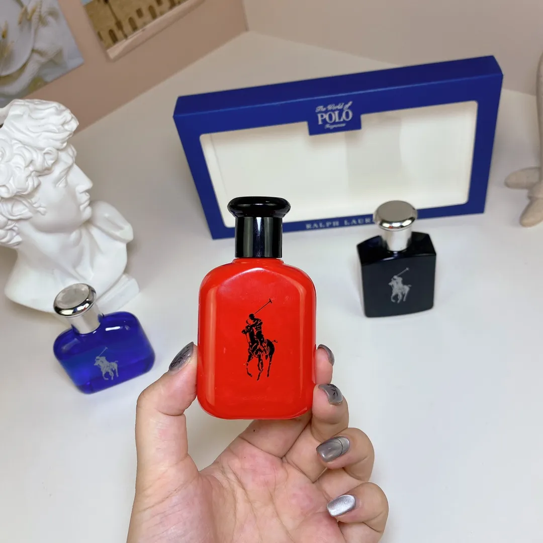 Ralph Lauren Polo Men's Three Piece Set Of 30ml * 3, With Nozzle Ralph Lauren Polo Men's Three Piece Set Of 30ml * 3, With Nozzle