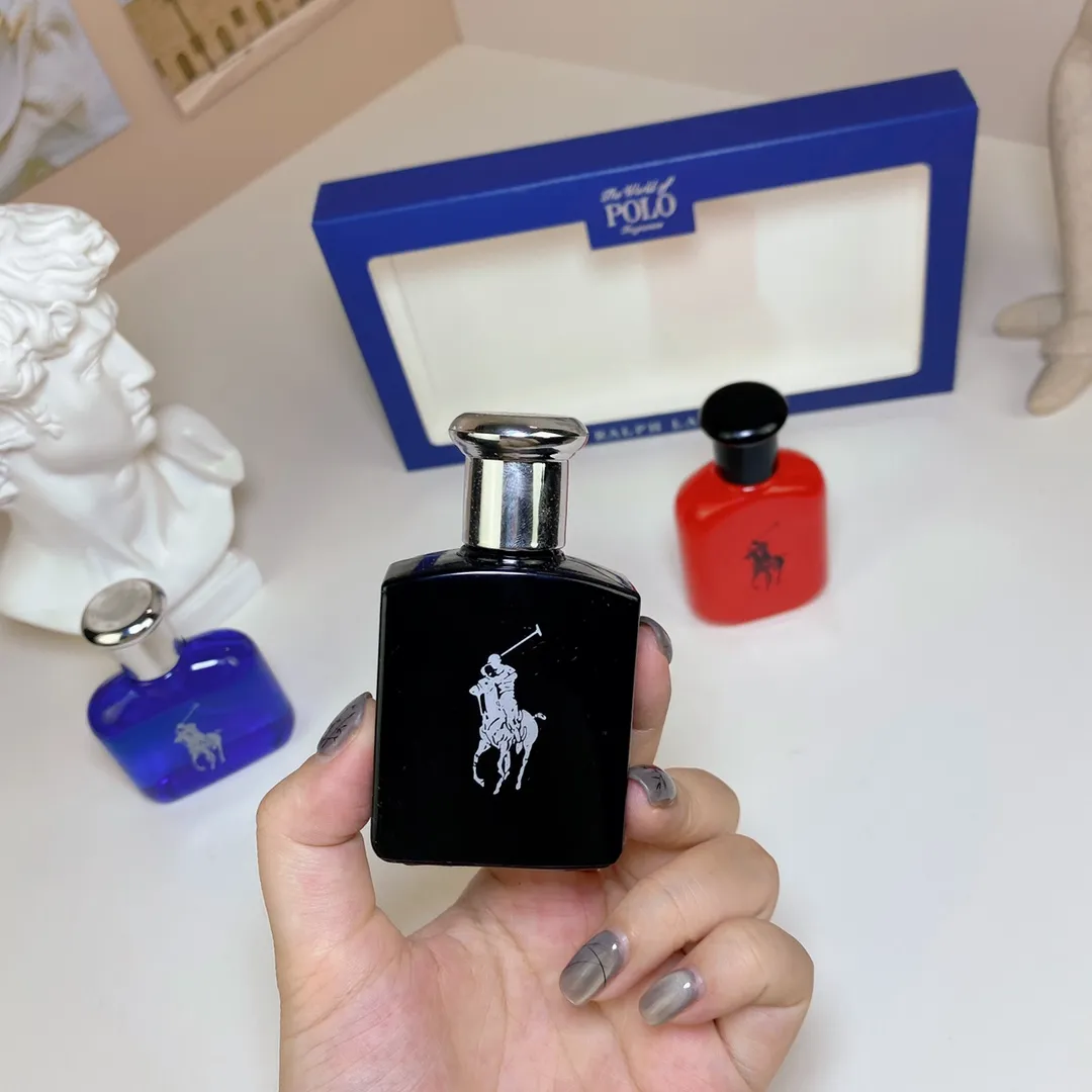Ralph Lauren Polo Men's Three Piece Set Of 30ml * 3, With Nozzle Ralph Lauren Polo Men's Three Piece Set Of 30ml * 3, With Nozzle