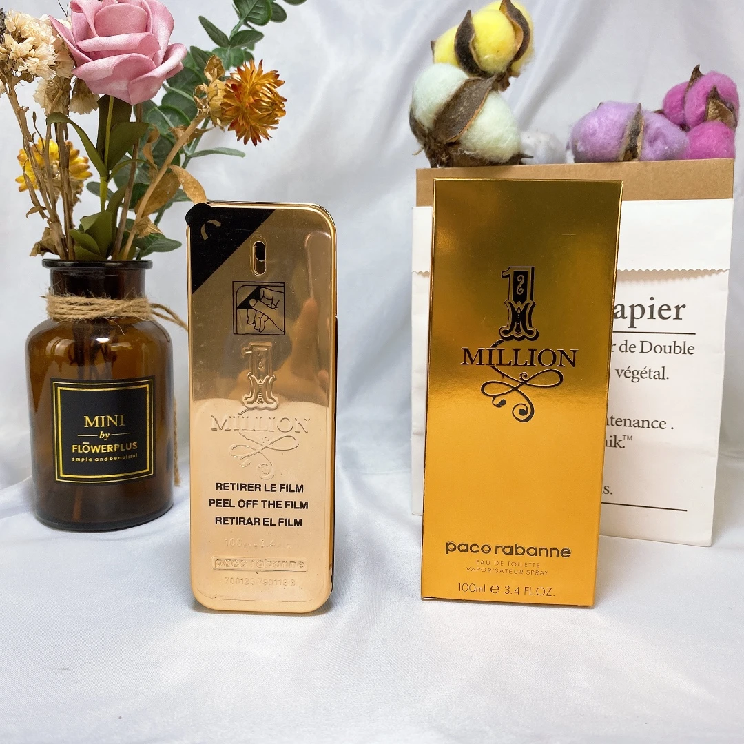 Paco Rabanne Million Men's Gold Brick Perfume 100ml