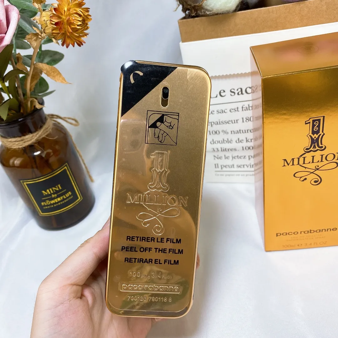 Paco Rabanne Million Men's Gold Brick Perfume 100ml Paco Rabanne Million Men's Gold Brick Perfume 100ml