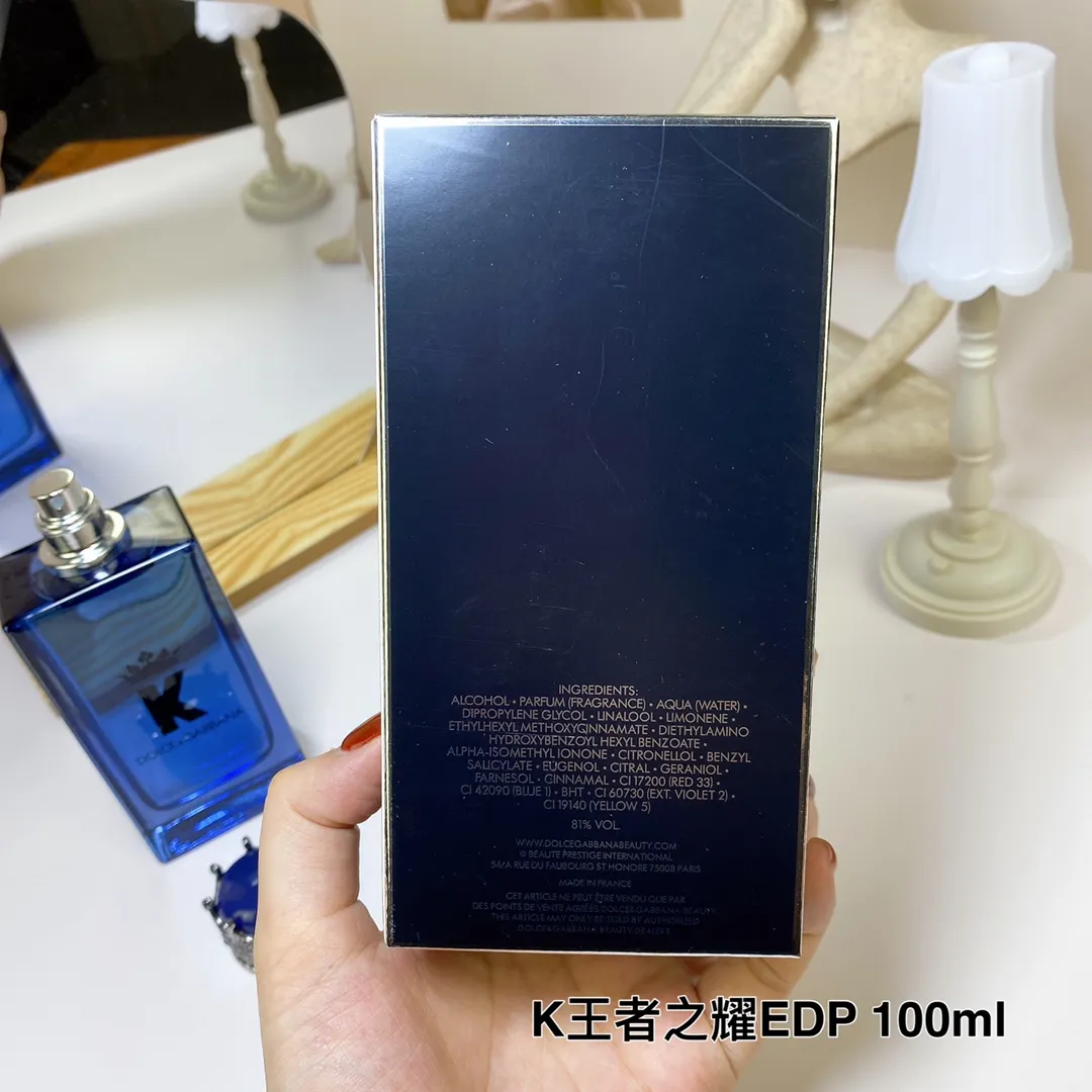 Dolce Gabbana Original K King's Brilliance Edp Black Crown Men's Perfume 100ml Dolce Gabbana Original K King's Brilliance Edp Black Crown Men's Perfume 100ml