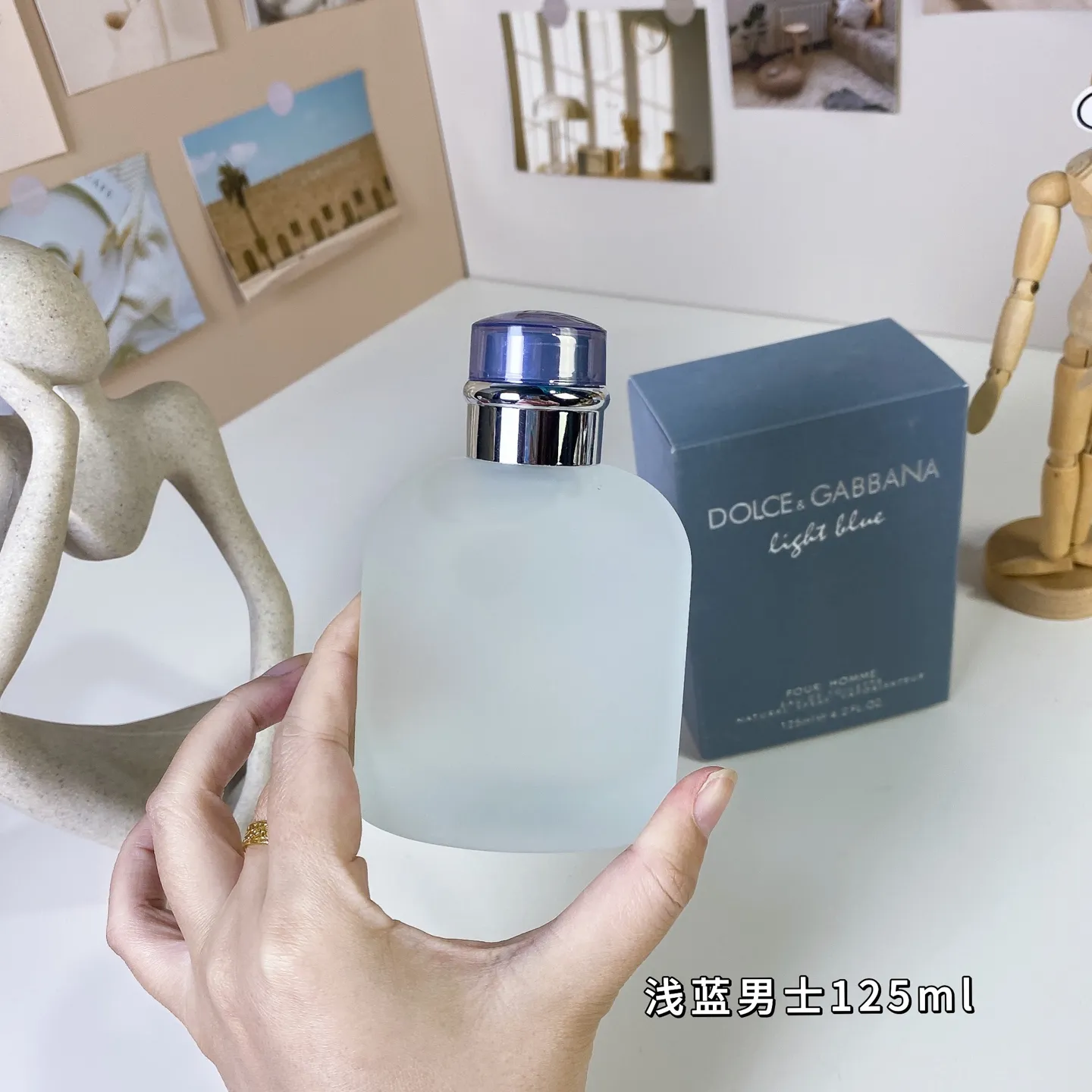 Dolce Gabbana Light Blue Men's Perfume 125ml Dolce Gabbana Light Blue Men's Perfume 125ml