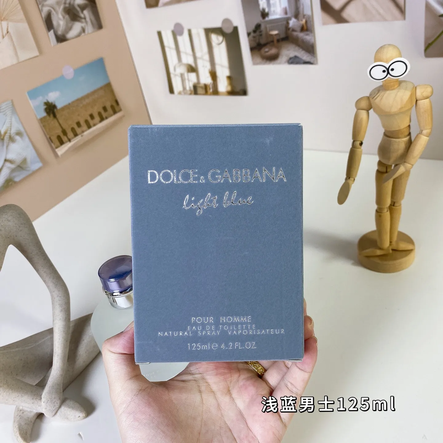 Dolce Gabbana Light Blue Men's Perfume 125ml Dolce Gabbana Light Blue Men's Perfume 125ml