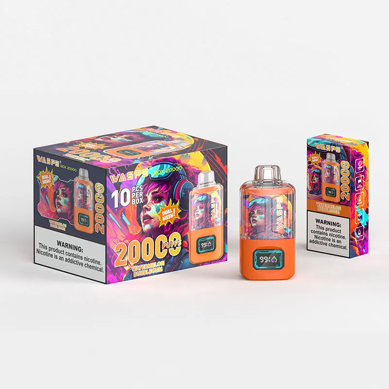 WASPE 20000 PUFFS Dual Mesh Box WASPE 20000 PUFFS Dual Mesh Box