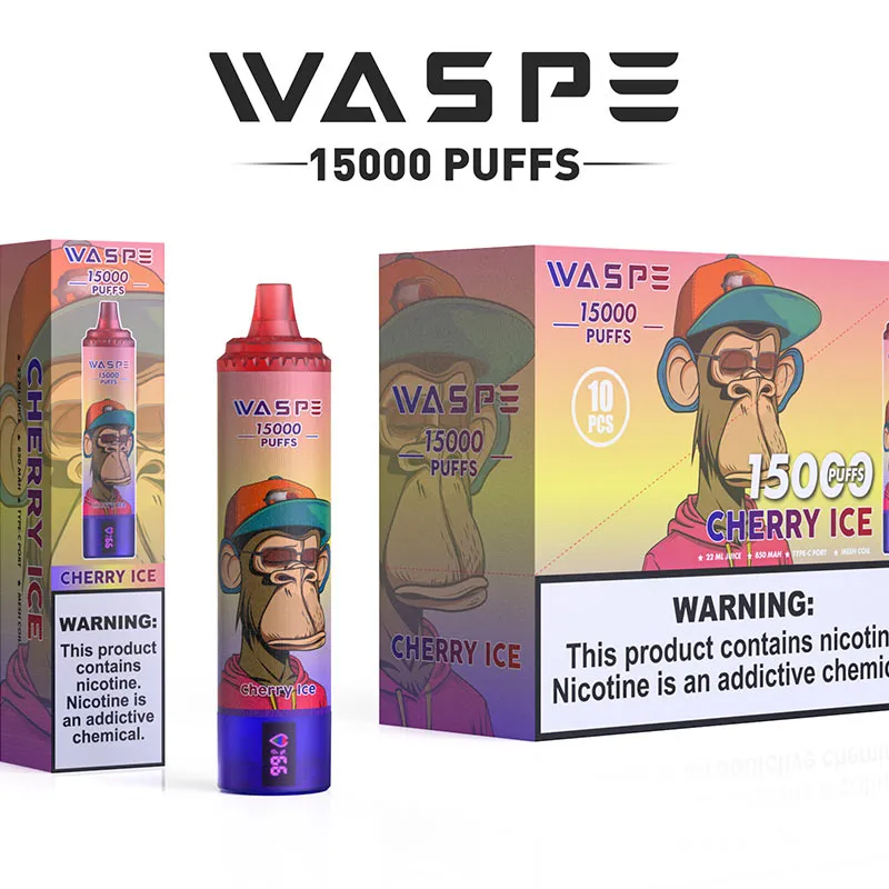 WASPE 15000 PUFFS Elektronik Sigaralar WASPE 15000 PUFFS Electronic Cigarettes