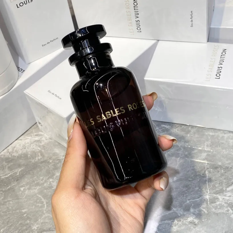 Lv's Latest Limited Edition Black Bottle Sablesrose Perfume Lv's Latest Limited Edition Black Bottle Sablesrose Perfume