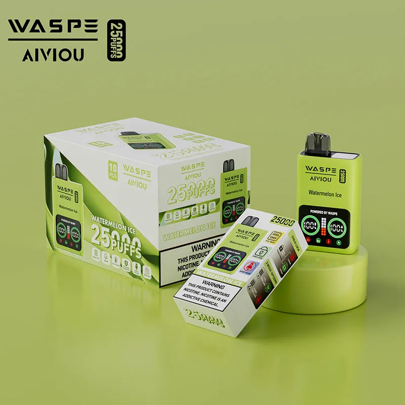 WASPE 25000 PUFFS Çift Örgülü Kutu WASPE 25000 PUFFS Dual Mesh Box
