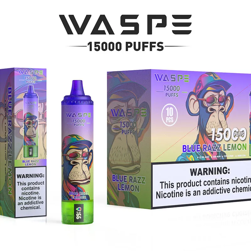 WASPE 15000 PUFFS Elektronik Sigaralar WASPE 15000 PUFFS Electronic Cigarettes