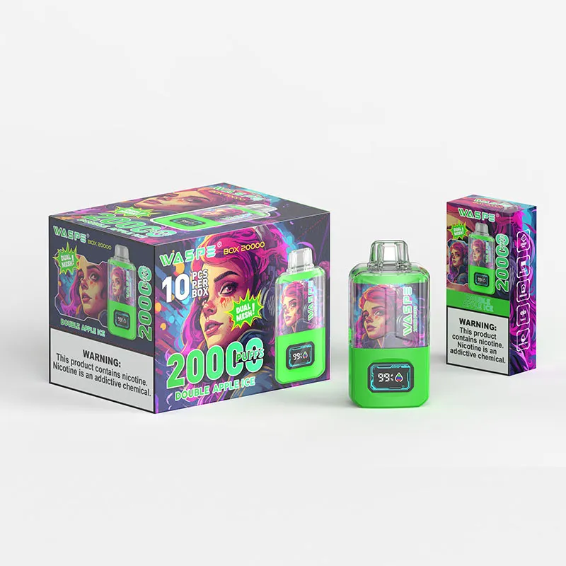 WASPE 20000 PUFFS Dual Mesh Box WASPE 20000 PUFFS Dual Mesh Box