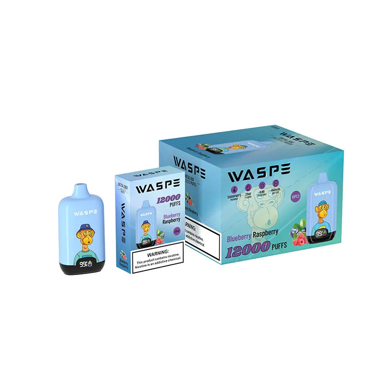 WASPE 12000 PUFFS Dijital Kutu WASPE 12000 PUFFS Digital Box