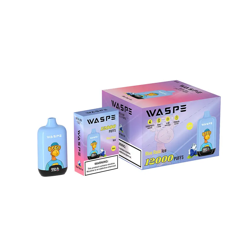 WASPE 12000 PUFFS Dijital Kutu WASPE 12000 PUFFS Digital Box