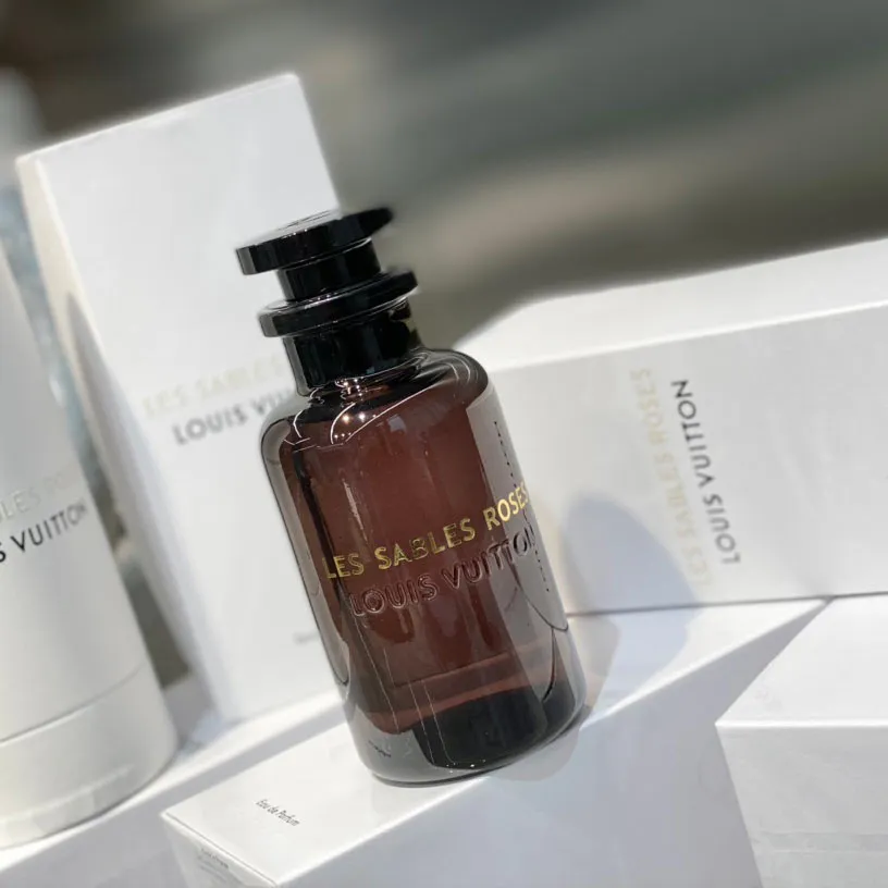 Lv's Latest Limited Edition Black Bottle Sablesrose Perfume Lv's Latest Limited Edition Black Bottle Sablesrose Perfume