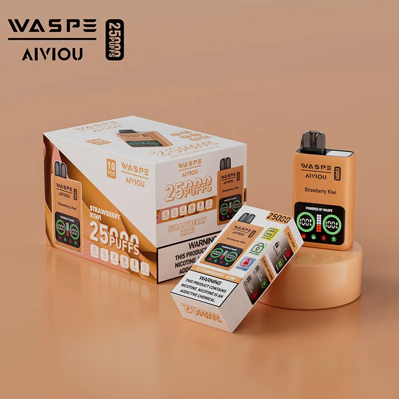 WASPE 25000 PUFFS Çift Örgülü Kutu WASPE 25000 PUFFS Dual Mesh Box