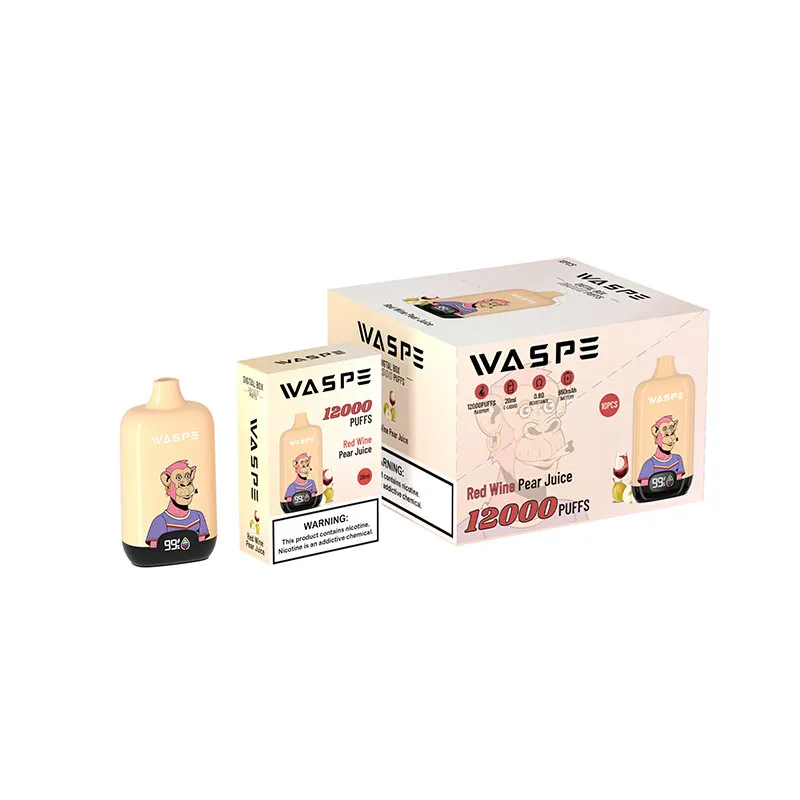 WASPE 12000 PUFFS Dijital Kutu WASPE 12000 PUFFS Digital Box
